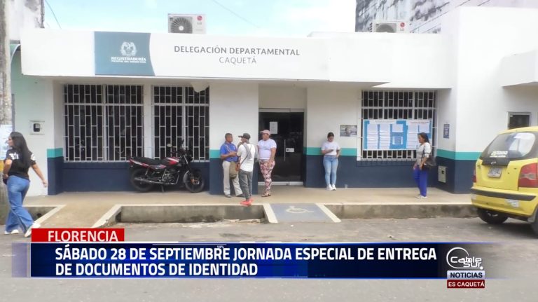 Más de 3200 documentos de identidad serán entregados en jornada especial por parte de la registraduría del estado civil.