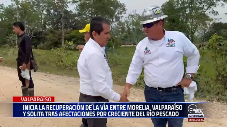 Colaboración con las alcaldías locales, ha desplegado maquinaria y equipos para llevar a cabo una intervención vial urgente.