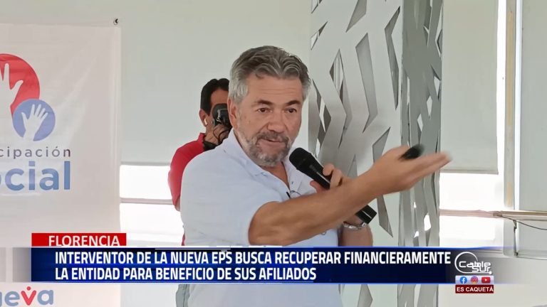 La Nueva Eps es una más de las entidades de salud intervenidas en Colombia, el interventor de esta entidad se refirió a las acciones para recuperar financieramente la entidad.