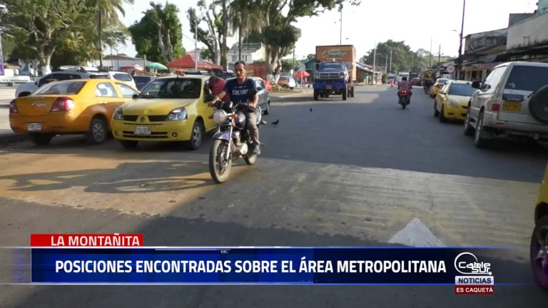 Alcalde del municipio de la Montañita se refiere a la consulta popular que se realizará el 24 de noviembre donde se definirá el futuro del área metropolitana.