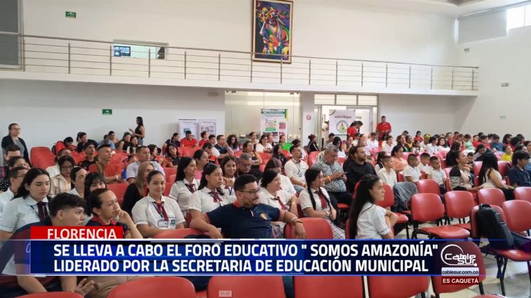 Instituciones educativas públicas y privadas del área urbana y rural participan del foro educativo municipal.