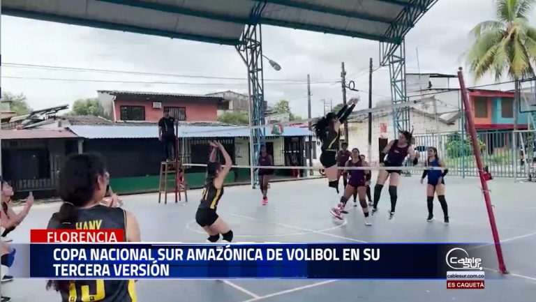 En la ciudad de Florencia se realizará la copa Nacional sur Amazonía de voleibol evento que contará con delegaciones de varias regiones del país.