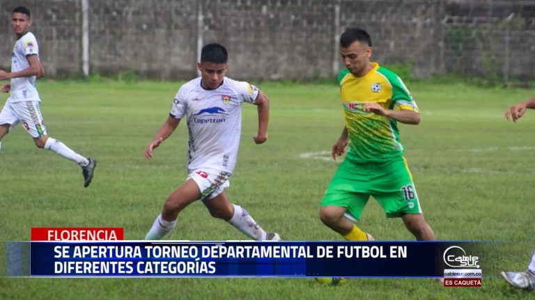 En la ciudad de Florencia se dará la apertura del torneo de futbol el cual es liderado por la liga departamental en las diferentes categorías masculina y femenina.