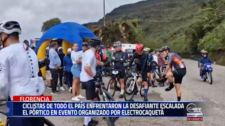 En un evento cargado de emoción y resistencia, 200 ciclistas de diferentes partes de Colombia se congregaron en electro Caquetá para desafiar la exigente escalada el pórtico.