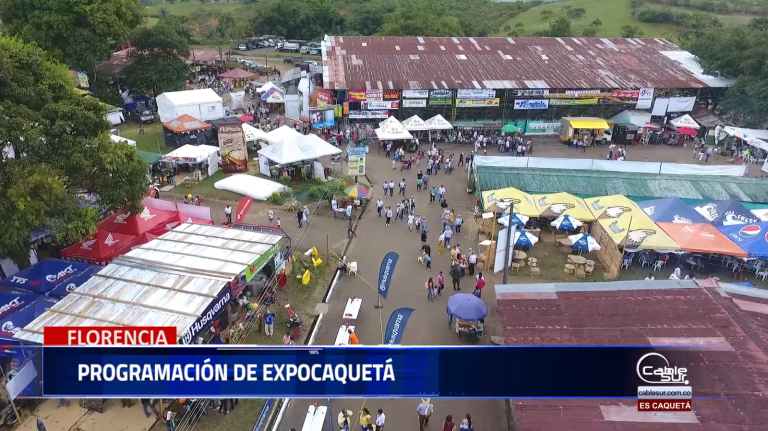 Secretario de ambiente y de agricultura y presidente ejecutivo de la cámara de comercio dan a conocer la programación de lo que será la feria de Florencia.