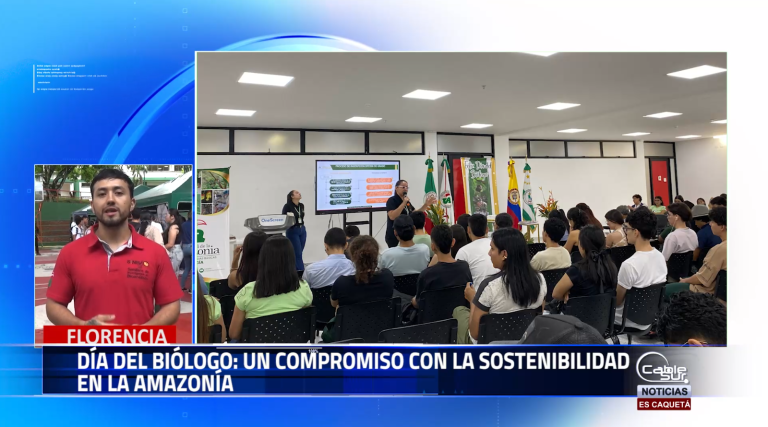 Con diversas actividades académicas, investigativas pedagógicas y empresariales la universidad de la Amazonía conmemoro el día del biólogo.