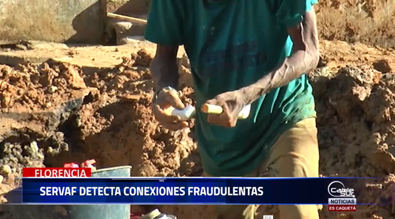 El gerente de la empresa de Servaf manifestó que en varios sectores se vienen realizando conexiones fraudulentas acciones ilícitas que afectan la continuidad del servicio de agua potable a los usuarios.