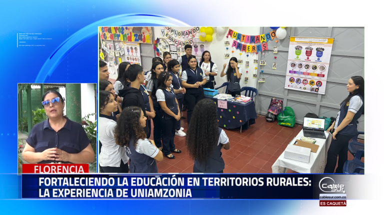 La Universidad de la Amazonía realizo experiencias de prácticas pedagógicas con instituciones educativas del área rural de Florencia.