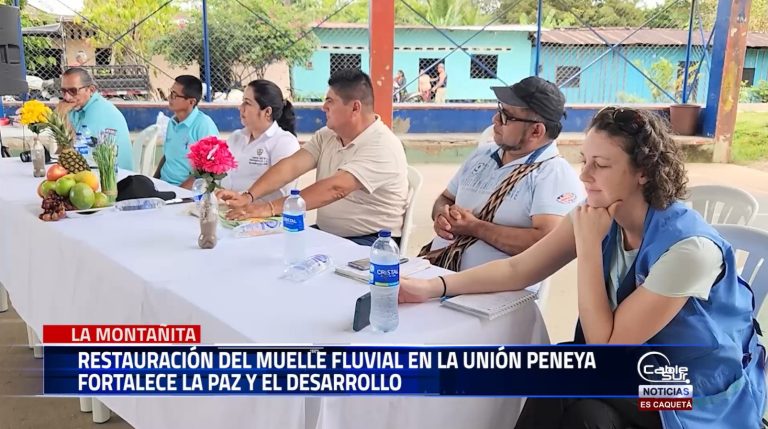 La ARN lidera la restauración del muelle fluvial en la inspección de la Unión Peneya, municipio de la Montañita, Caquetá. Este proyecto, en alianza con la alcaldía local y la gobernación del Caquetá, busca consolidar la confianza entre firmantes de paz y la comunidad, mientras posiciona el muelle como un atractivo turístico clave en la región.