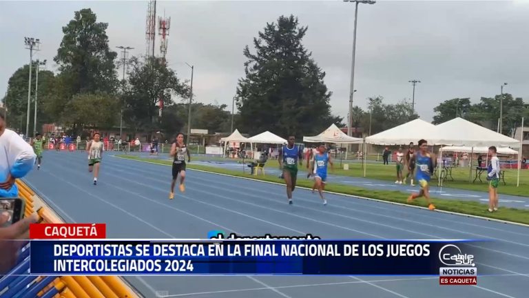 El departamento de Caquetá celebra con orgullo el desempeño de sus jóvenes atletas en la final Nacional de los juegos Intercolegiados 2024.