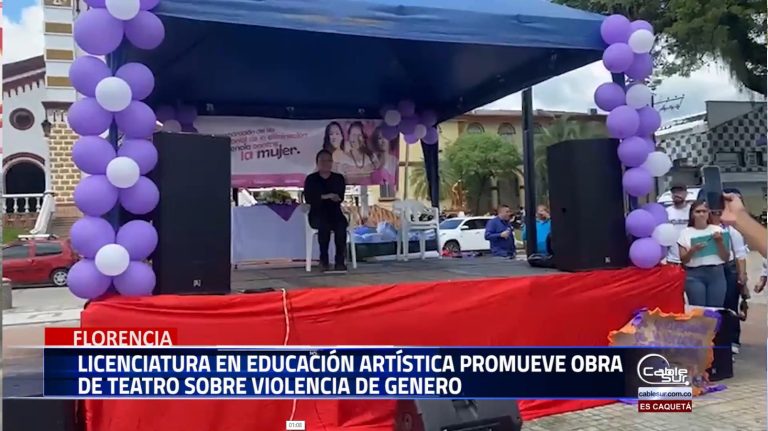 Llevar un mensaje de advertencia y prevención a través de una obra de teatro es el propósito de la licenciatura en educación artística y cultural de la Universidad de la Amazonía
