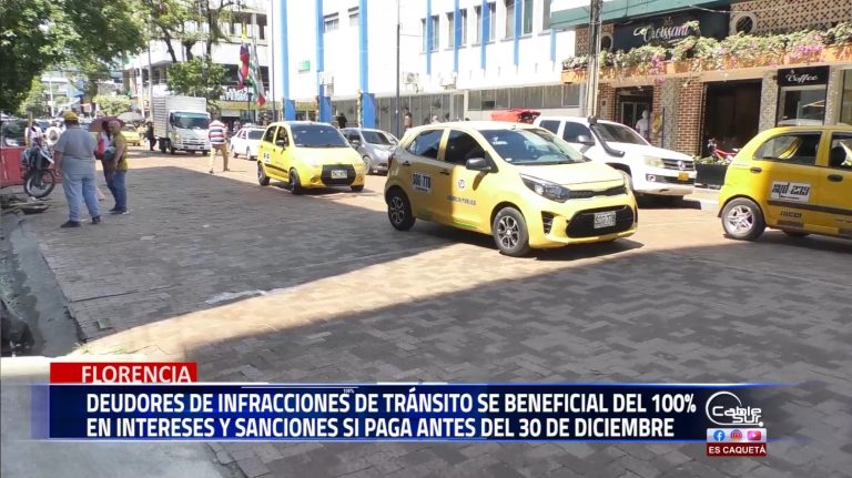 La administración municipal hace el llamado a aquellas personas que tienen comparendos de tránsito para que se pongan al día antes del 30 de diciembre y así obtener un beneficio representado en el descuento del cien por ciento en intereses y sanciones