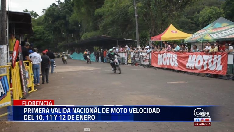 Son varios los deportistas del Caquetá y de otras regiones del país que han confirmado la participación en la primera validad de moto velocidad a realizarse en Florencia Caquetá.