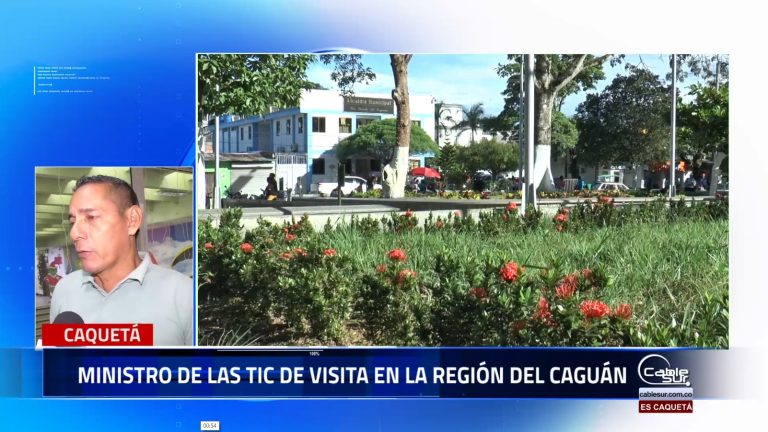 Ministro de las TIC firmara un convenio para garantizar el internet a las regiones más apartadas de esta municipalidad muchas de ellas no tienen servicio de telefonía móvil.