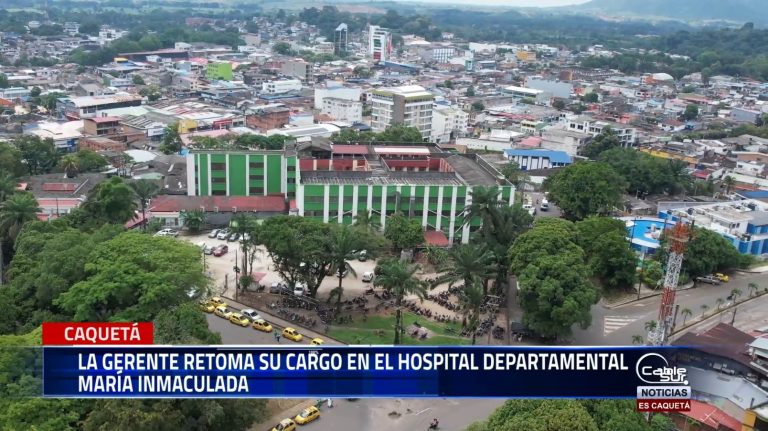 La gerente en propiedad del Hospital Dptal María Inmaculada se pronuncia respecto al cargo que asume después de conocer el fallo judicial.