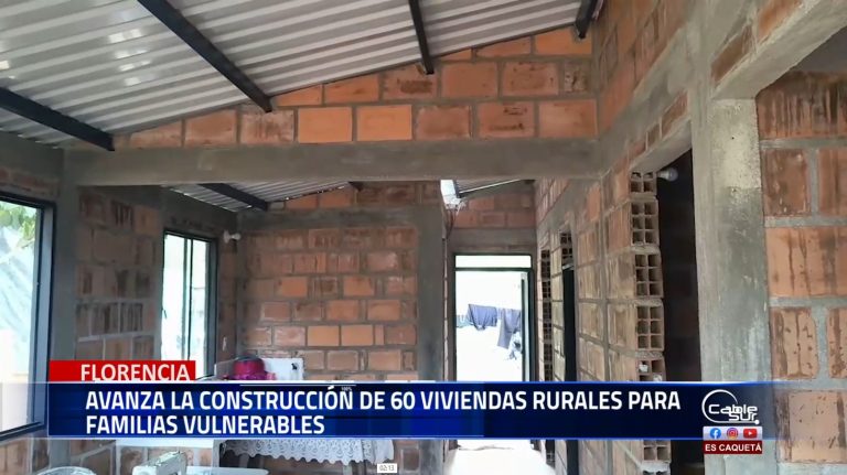 Se están llevando a cabo un ambicioso proyecto para construir 60 viviendas rurales destinadas a familias en situación de vulnerabilidad.