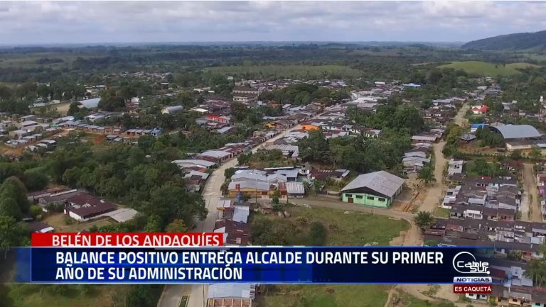 El alcalde del municipio de Belén de los Andaquíes entrega un positivo balance de gestión durante el primer año de su administración igualmente se refiere a lo que motivo el traslado de la sede administrativa