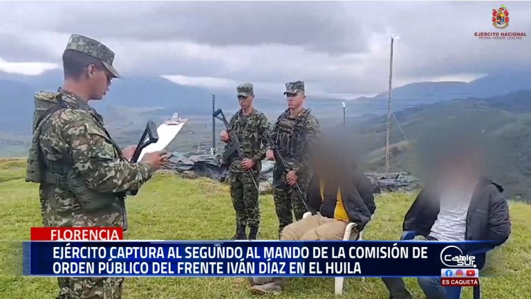 En una operación conjunta entre la Novena Brigada del Ejército y el CTI, se logró la captura de alias Wilson, segundo al mando de la comisión de orden público del frente Iván Díaz.