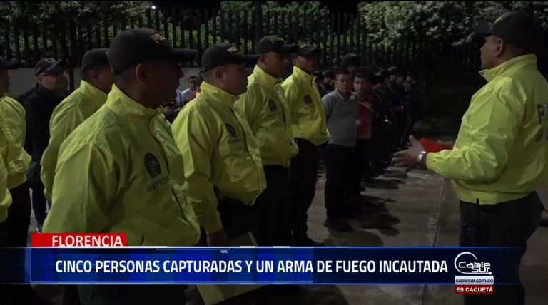 El coronel Julio Hernando Guerrero Rojas, comandante de la Policía en Caquetá, informó sobre los recientes operativos de seguridad en el departamento.