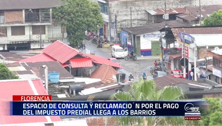 El director de la oficina de tributos de Florencia, anunció que se habilitarán puntos móviles en distintos barrios de la ciudad para que la comunidad pueda consultar y realizar reclamaciones relacionadas con el pago del impuesto predial.