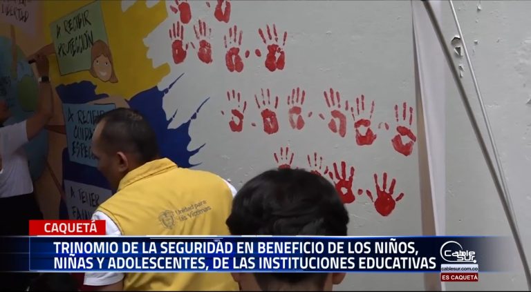 La Policía Nacional en un esfuerzo conjunto por fomentar la protección de los derechos de la niñez y la adolescencia.