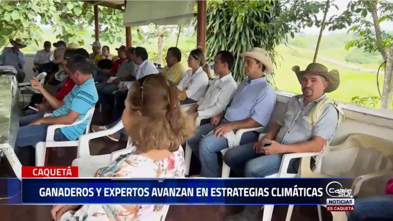 La segunda mesa técnica agroclimática, realizada en la finca buena vista de Albania, reunió a ganaderos, entidades del sector y expertos para analizar estrategias de adaptación al cambio climático.