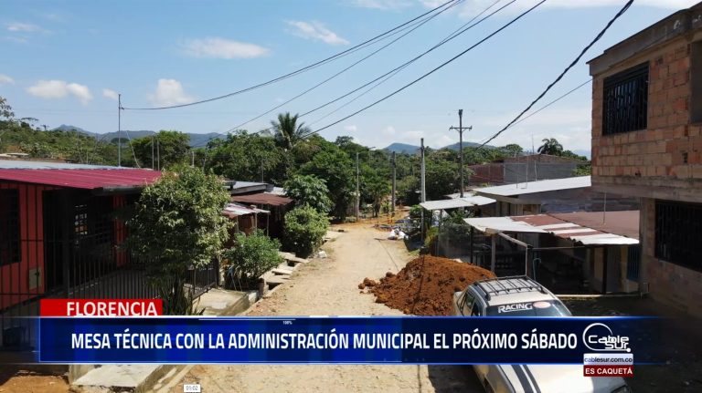 El concejal de Florencia, Jefferson Rocha, anunció la realización de una mesa técnica con la administración municipal el próximo sábado.