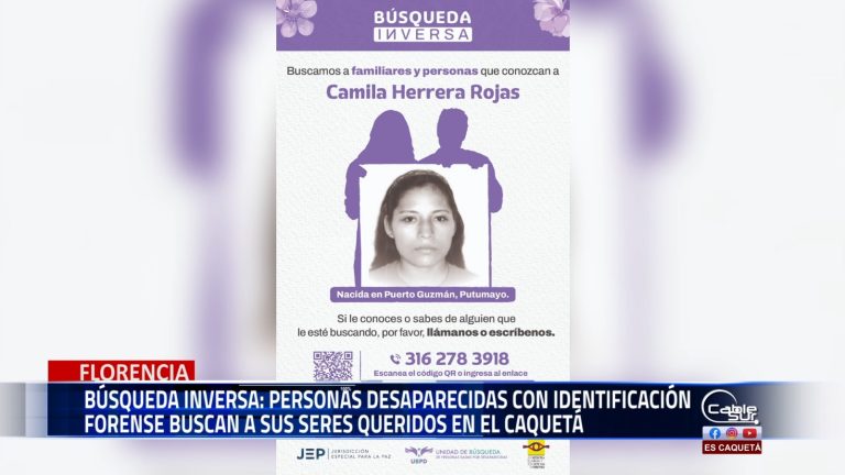 Con identificación forense, el estado ayuda a que los cuerpos de personas desaparecidas en el conflicto armado encuentren a sus familias.