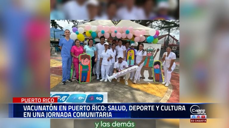 Este viernes 21 de febrero, el Municipio de Puerto Rico, será escenario de la vacunatón, una jornada que integra salud, deporte y cultura en beneficio de la comunidad.