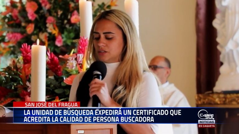 La Unidad de Búsqueda expedirá un certificado que acredita la calidad de persona buscadora.