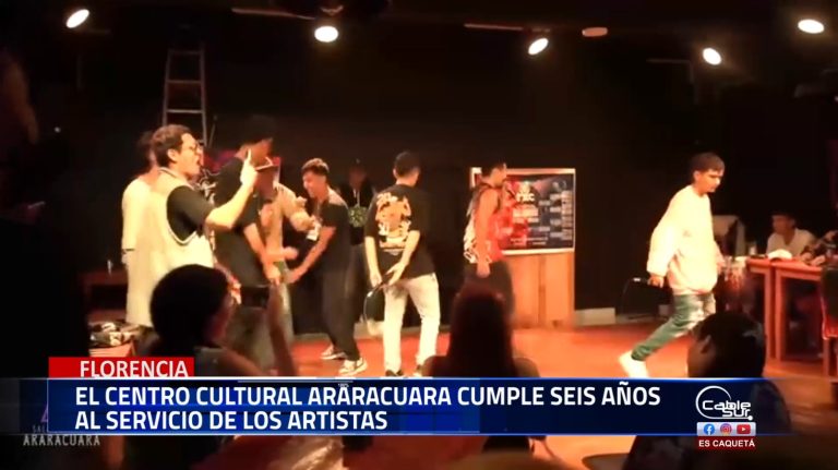 Fabián Losada, gestor cultural, celebra el sexto aniversario del centro cultural Araracuara, un espacio que ha sido fundamental para el desarrollo artístico y cultural de la región.