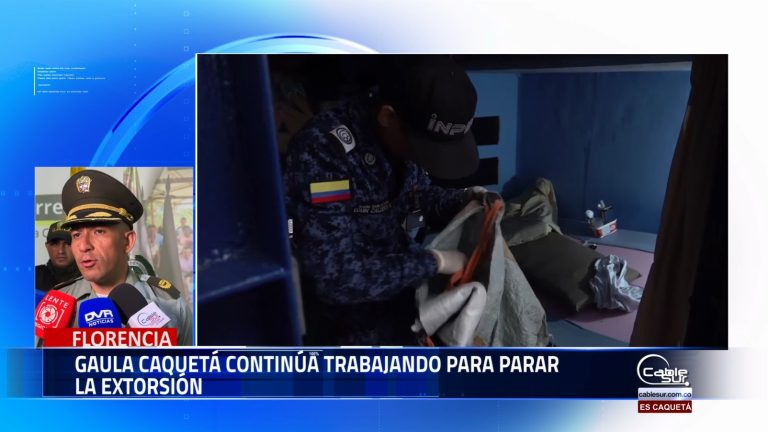 En una intervención del Gaula en coordinación con el Inpec, se incautaron celulares, armas cortopunzantes y otros elementos utilizados para actividades delictivas.