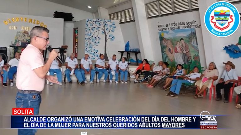 La administración municipal de Solita en cabeza del alcalde Camilo Gutiérrez Moreno, en conjunto de centro bienestar y centro vida, organizó una emotiva celebración del día del hombre y el día de la mujer para nuestros queridos adultos mayores.