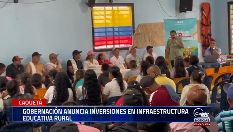 El gobierno departamental de Caquetá, a través de la secretaría de Educación, realizó un recorrido por la zona rural de San Vicente del Caguán