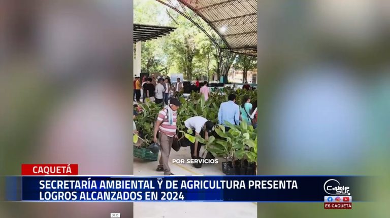 La secretaría Ambiental y de Agricultura departamental dio a conocer los avances y logros obtenidos durante el 2024.
