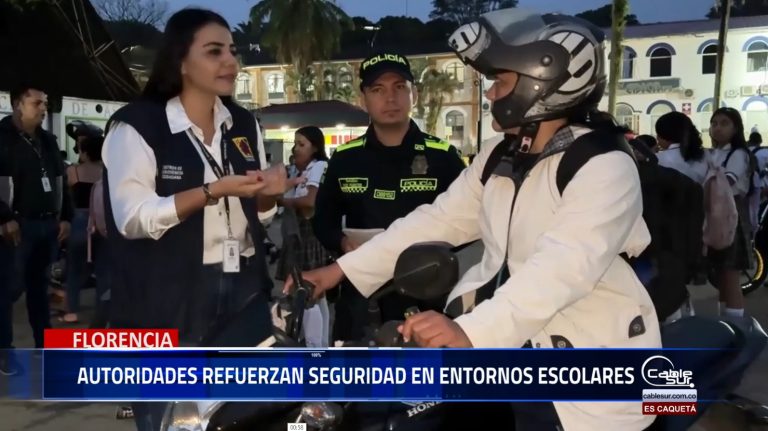 En un esfuerzo por garantizar la seguridad y el bienestar de la comunidad educativa, la seccional de protección y servicios especiales del departamento de Policía Caquetá adelantó operativos de prevención y control en instituciones educativas de Florencia.