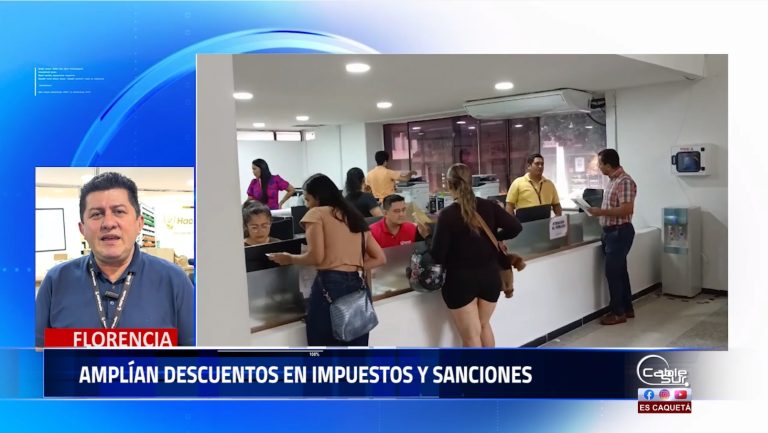 La alcaldía de Florencia aprobó una serie de alivios tributarios para facilitar el pago de impuestos y reducir la carga económica de los contribuyentes.