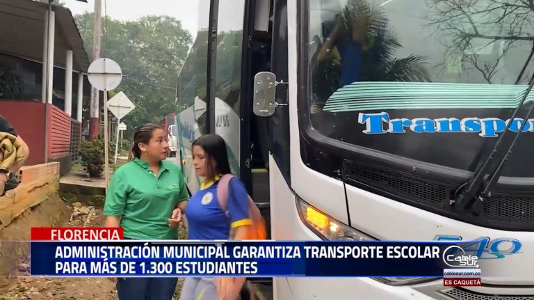 La administración municipal de Florencia, a través del programa de transporte escolar, reafirma su compromiso con la Educación al asegurar el traslado de niños y jóvenes en zonas urbanas y rurales.