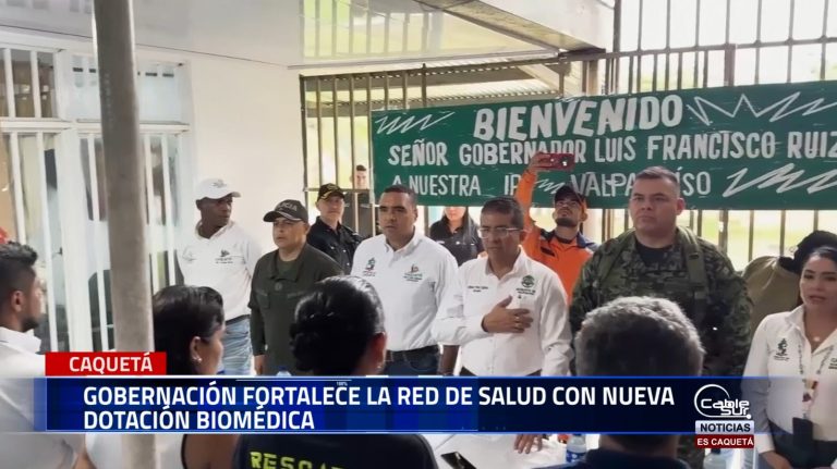 La Gobernación de Caquetá entregó equipos biomédicos de última generación a los centros de salud de Solita y Valparaíso, beneficiando a más de 10,000 habitantes.