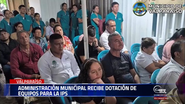 La IPS de Valparaíso recibió nuevos equipos por parte de la gobernación de Caquetá, en un esfuerzo por mejorar la calidad del servicio de salud en el municipio.