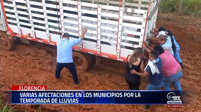 La temporada de lluvias genera varias afectaciones en los municipios de Caquetá, incluyendo daños en el puente de Las Delicias, Luna y otros sectores.