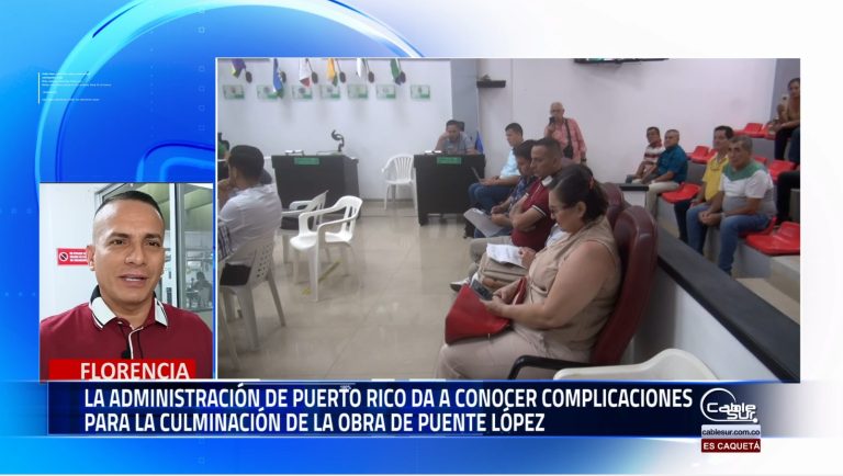 La administración municipal ha informado sobre complicaciones en la culminación de la obra del Puente López