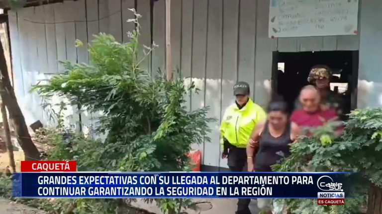 Hablamos con el nuevo comandante del departamento de Policía Caquetá Cesar Pinzón quien da a conocer sus expectativas al mando de este departamento y asegura que continuará trabajando por la seguridad de los caqueteños.