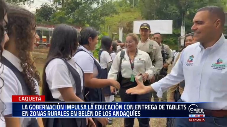 La gobernación del Caquetá, a través de la secretaría de Educación departamental y con el acompañamiento del alcalde de Belén de los Andaquíes