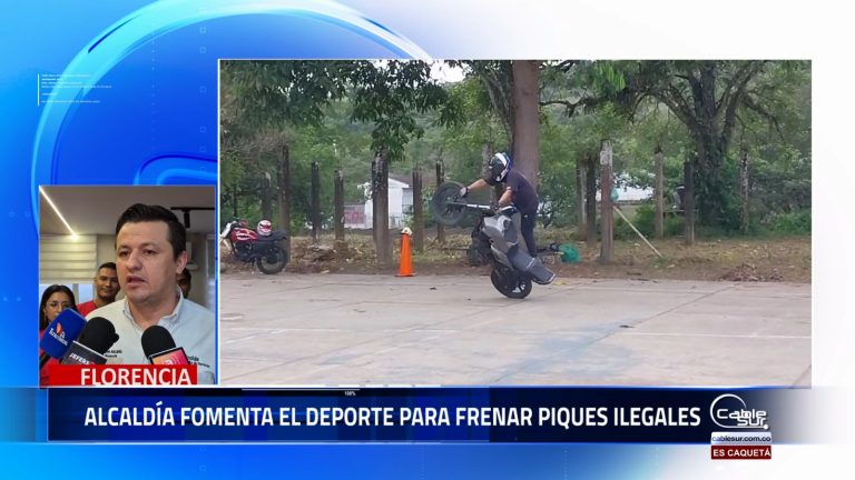 La Alcaldía de Florencia impulsa el deporte como estrategia para reducir los piques ilegales.