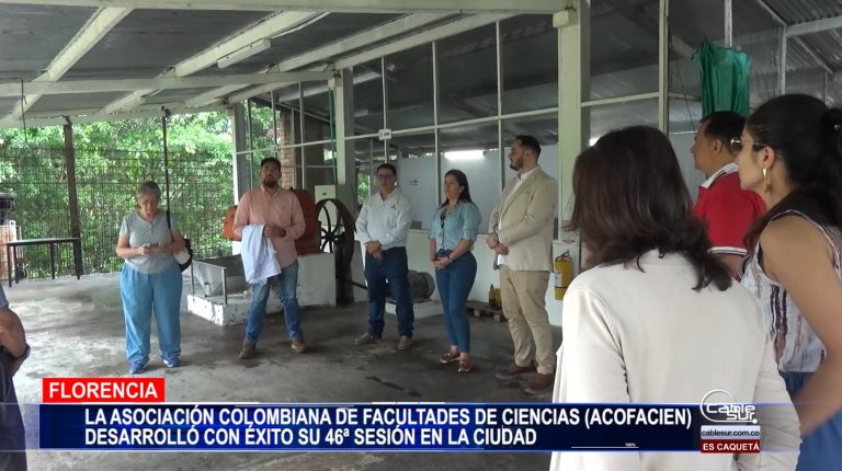 En Florencia, Caquetá, la asociación colombiana de facultades de ciencias (ACOFACIEN) llevó a cabo con éxito su 46ª sesión, teniendo como anfitriona a la Universidad de la Amazonia.