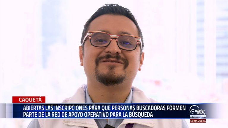 Desde hoy, la unidad de búsqueda de personas dadas por desaparecidas abre las inscripciones para que personas buscadoras y colectivos interesados se sumen al programa red de apoyo operativo para la búsqueda.