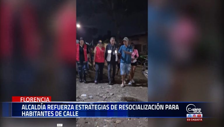 La Alcaldía de Florencia ha puesto en marcha un programa integral para la resocialización de los habitantes de calle, con un enfoque centrado en la atención médica, el apoyo psicológico y una campaña de donaciones.