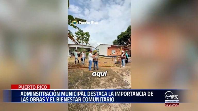 La administración municipal de Puerto Rico resaltó su compromiso con el desarrollo de las comunidades