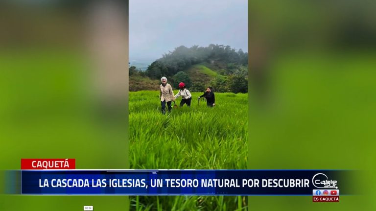 Ubicada en el municipio de la Montañita, la cascada las iglesias es un destino imperdible.
